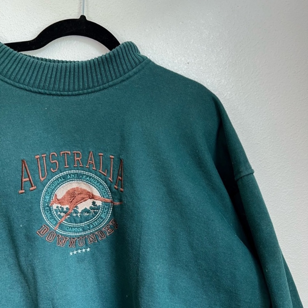 Vintage Green Sweatshirt Australia
